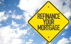 refinance your mortgage sign